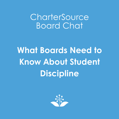 Board Chat What Boards Need to Know About Student Discipline Product Image-1