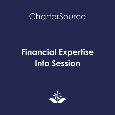 Financial Expertise Info Session